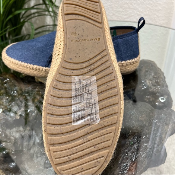🌹NWOT🌹 Women’s EMU Australia Denim Espadrilles Size 11 - Picture 8 of 9